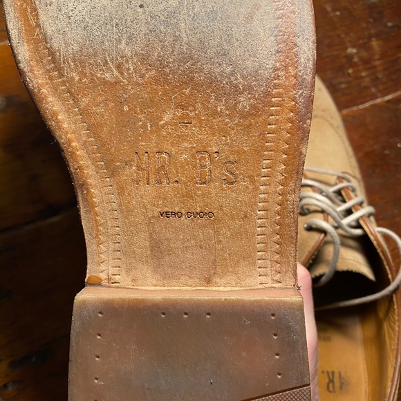 Men’s Oxfords sz11 camel suede - Picture 5 of 5